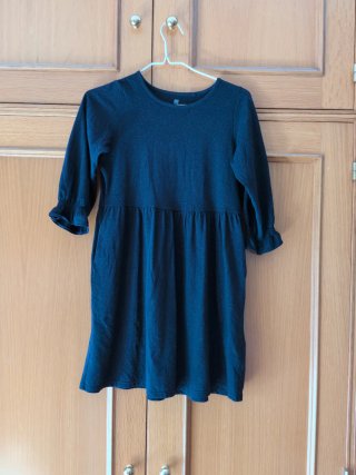 Vestido azul niña. Talla 9-10 años