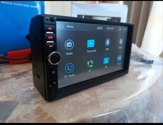 Radio Coche 7 Táctil Carplay Cableado BT