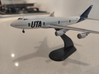 Maqueta Avión  747 de UTA