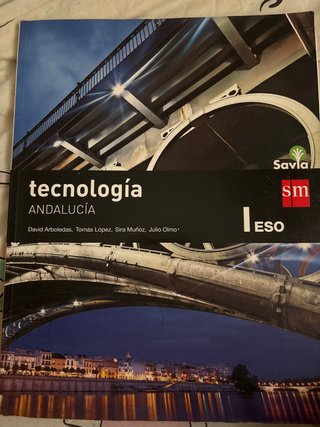 Libro tecnología 1 ESO Savia SM en perfecto estado