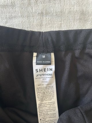 Pantalón premamá elástico negro