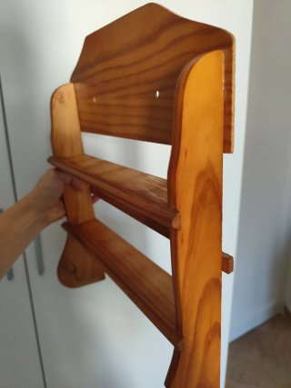 Especiero vintage madera