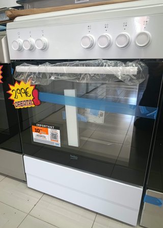 COCINA COMPLETA DE GAS/ELÉCTRICA BEKO