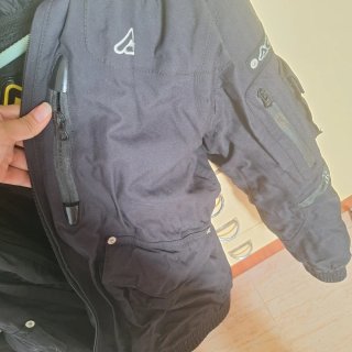 Chaqueta Moto Acerbis Negra Cordura