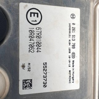 CENTRALITA MOTOR UCE FIAT FIAT TIPO II (357) FAM 2016-0