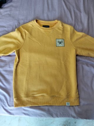 Sudadera SILBON amarilla