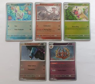 Lote Pokémon TCG – 10 Reverse Holo variadas