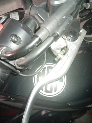 Morbidelli M592N Naked Negra/Roja