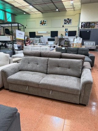Sofa Cama Belux Beige 235cm
