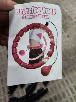 Aro Hula Hoop Ajustable Negro