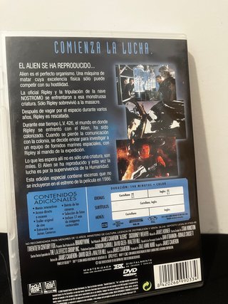 DVD Aliens: El Regreso Edición Especial