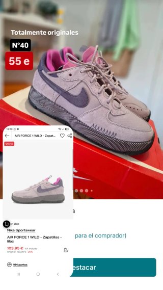 Nike Air Force 1 Wild Talla 40