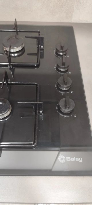 Cocina Balay Cristal Negro 60 cm