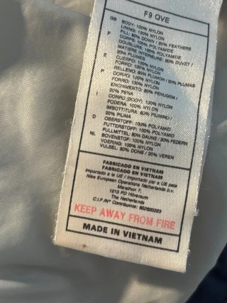 Nike Puffer Vintage 1999 Alpha Project