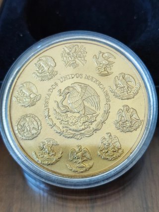 Libertad 2022 Space Gold 1 Onza Plata Pura