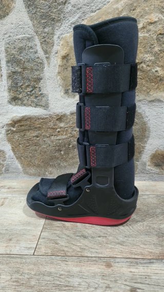 Bota Ortopédica Walker Negra