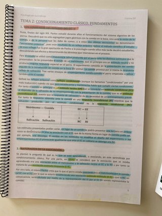 Psicología UNED Psicología del aprendizaje