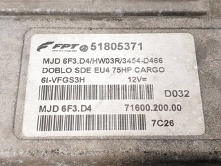 CENTRALITA MOTOR UCE FIAT FIAT DOBLO CARGO (223) 2001-0