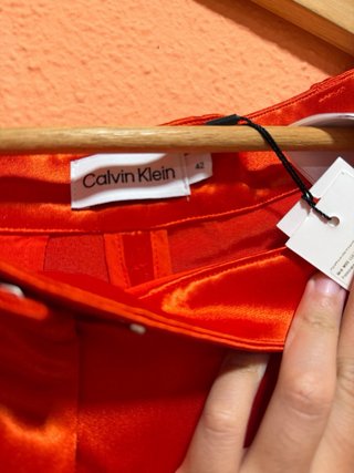 Pantalones Calvin Klein Satén