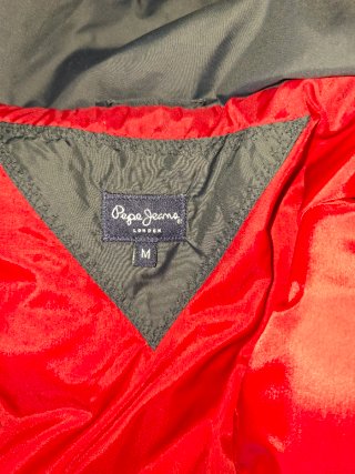 Chaleco Pepe Jeans Negro/Rojo unisex
