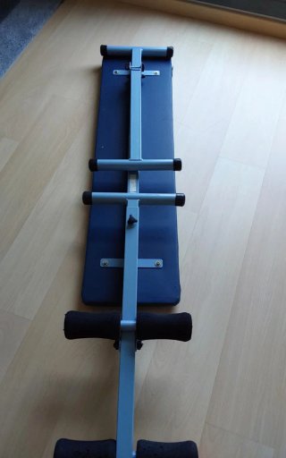 Banco de abdominales Domyos plegable