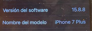 iPhone 7 Plus 128 GB, salud batería 100%
