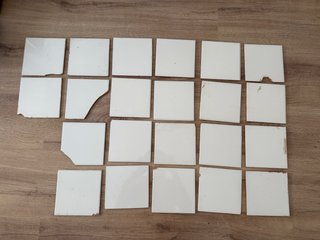 Azulejos blancos 15x15 cm