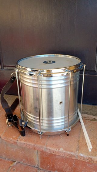Tambor Repenique Meinl 12x12 con funda
