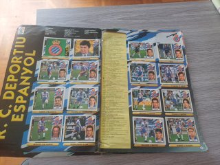 Álbum Cromos Liga 97/98 Liga Este