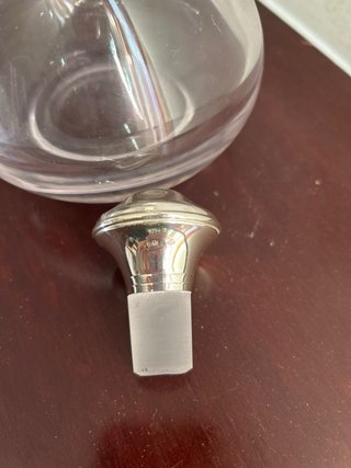 Juego licorera y 5 vasos chupito Plata de Ley