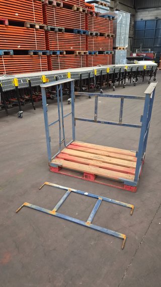 Jaulas para palets metálicas