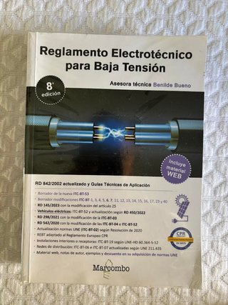 Reglamento Electrotécnico para Baja Tensión 8.a...