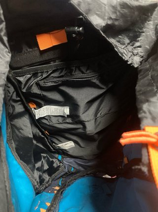 Mochila Quechua Forclaz 40L Azul/Naranja