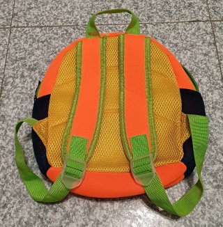 Zainetto asilo tigre arancione