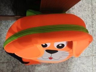 Zainetto asilo tigre arancione