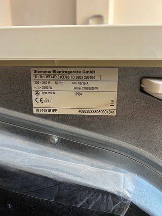 Secadora Siemens 7kg Clase B E44-10