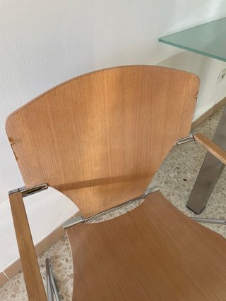 Mesa comedor extensible y 4 sillas diseño