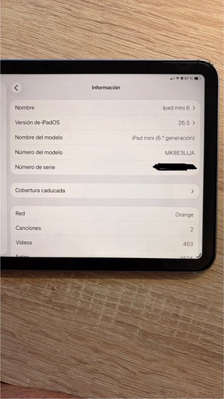 Apple iPad mini 6ª Gen wifi + celular 64 Gb