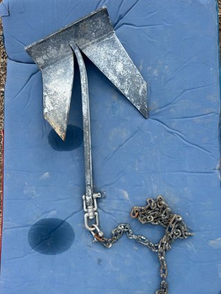 Ancla de 8 kg con cadena