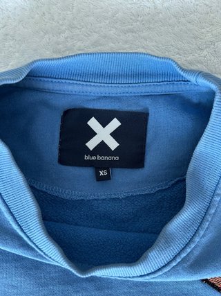 Sudadera Blue Banana Azul