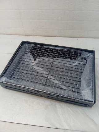 Barbacoa Portátil Plegable Negra