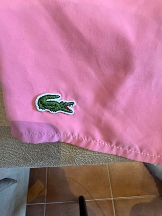 Lacoste M / 38-40 / 48-50 Verde y Rosa