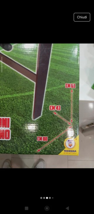 Biliardino Calcio Balilla nuovo