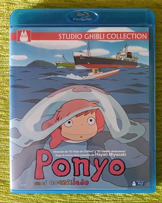 Blu-ray Ponyo en el Acantilado Studio Ghibli