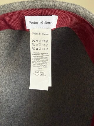 Gorra lana Pedro del Hierro