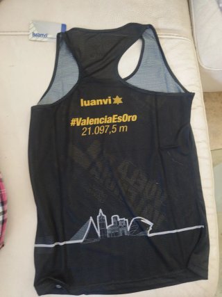Camiseta Media Maratón Valencia 2016 Talla M