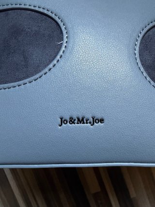 Bolso Saco Jo & Mr. Joe Azul Grisáceo