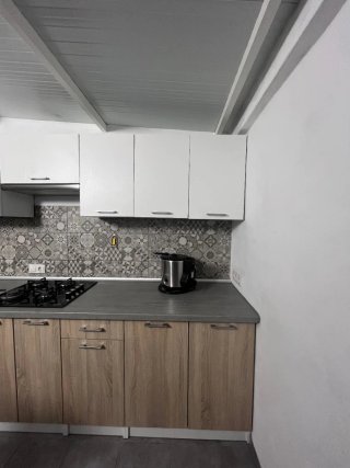 Muebles de cocina madera y cristal