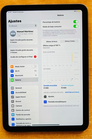 iPad Mini 8,3 64GB Gris Espacial