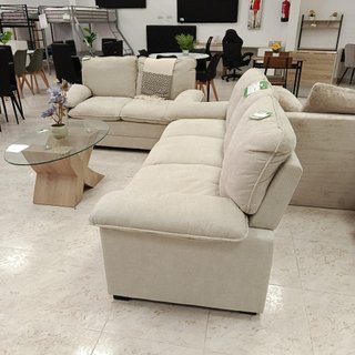 Conjunto Sofás 3+2 Plazas Noon Beige